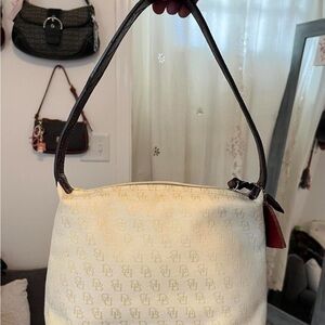 D&B Cream Designer HandBag